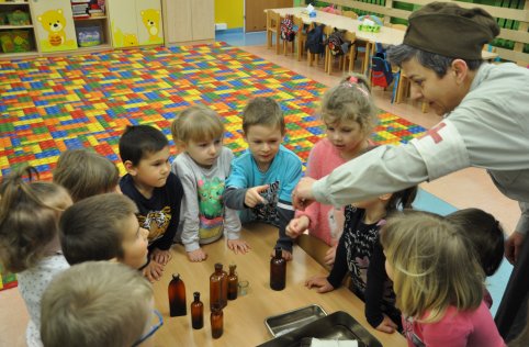 Sanitariuszka w przedszkolu - 29.04.2019r.